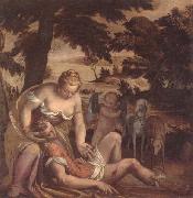 unknow artist The Death of adonis France oil painting artist